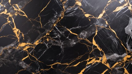 Gold and black marble luxury canvas texture background