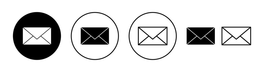 Mail icon set tor for web and mobile app. email sign and symbol. E-mail icon. Envelope icon