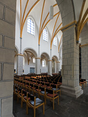 Inneres der Kirche St. Florin in Koblenz