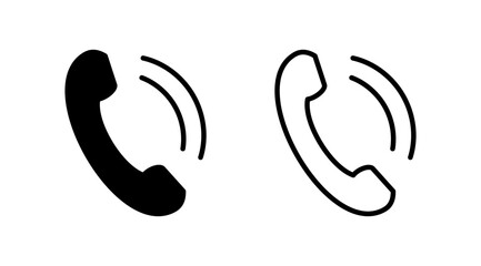 Call icon vector. phone icon vector