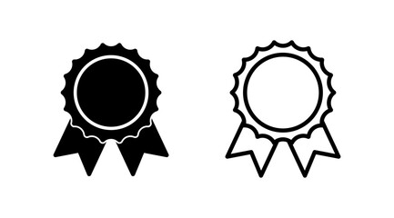 Achieve icon vector. medal icon vector. award. Certificate. approved
