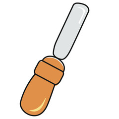 chisel enginering tools hand drawn vector element