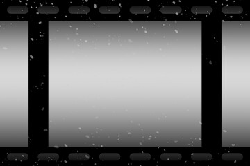 Obraz premium Film strip design text box. Vector illustration. stock image.