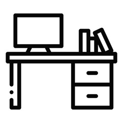 work desk icon