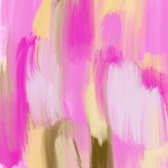 Pink Cream Oil Painting Background