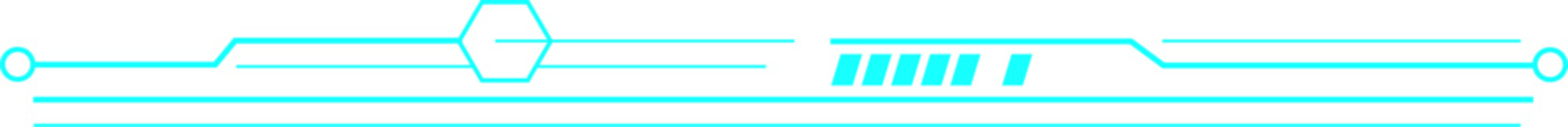Futuristic Tech Line Element