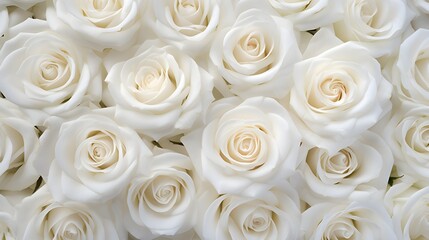 Obraz na płótnie Canvas White roses background