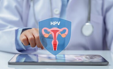Doctors raising awareness of the prevention of cervical cancer caused by the papillomavirus by...