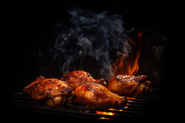 Grilled Chicken created with Generative AI technology