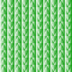 Fototapeta na wymiar Seamless Geomatric vector background Pattern in green