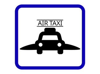 taxi sign vector