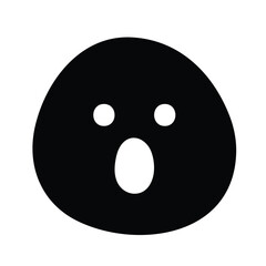 Fototapeta premium moji icon feeling smile sad 