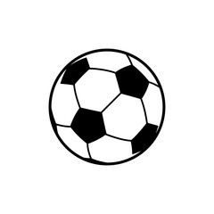 Fototapeta na wymiar Soccer ball icon vector design templates simple and modern