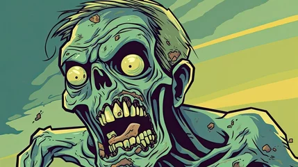 Poster zombie vector illustraation © Stream Skins