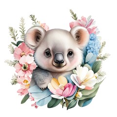 teddy bear with flower