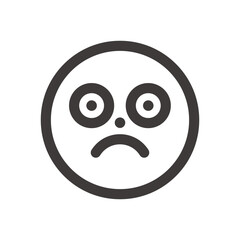 Fototapeta premium 製品設計やアプリ開発やプログラミングに最適な、シンプルで使いやすい表情の絵文字アイコン7