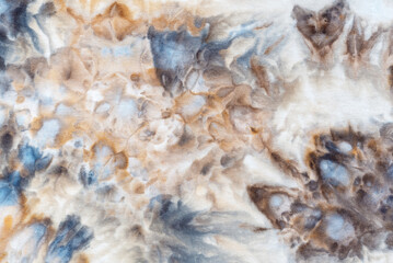 tie dye pattern fabric texture abstract background.
