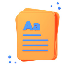 3D papers illustrations render of diverse and versatile paper icon designs. Perfect for writing, printing, and crafting.