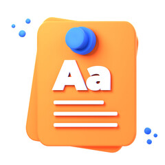 3D sticky note illustrations render of vibrant and practical sticky note icon designs. Perfect for capturing quick reminders, ideas, and important information.