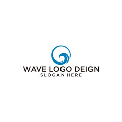 wave logo deign