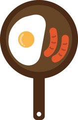 朝食　イラスト素材ベクター