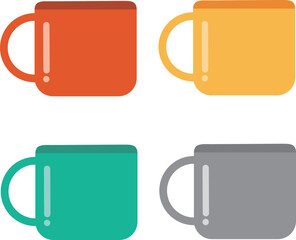 コップ　イラスト素材ベクター