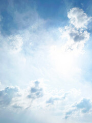 구름, 하늘, 자연, 풍경, 배경, 파랑색, 푸른색, 푸른, 맑음, 천국, 네이처, 여름, 날씨, sky, 햇빛