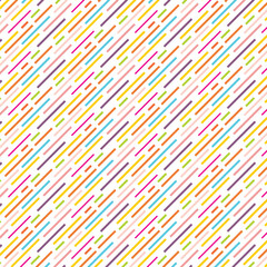 abstract monochrome coloring diagonal repeatable seamless line pattern.