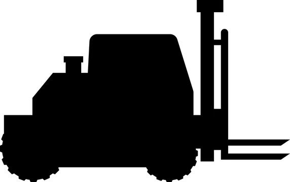 recommend clip art: construction truck isolated silhouette