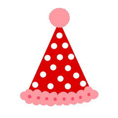 illustration of a girl in a red dress