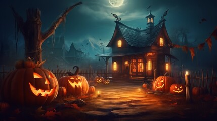 Halloween 31th october Generative AI