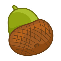Acorn Seed Sticker