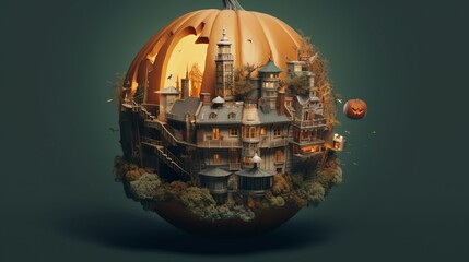 Halloween 31th october Generative AI