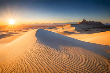 Fototapeta na wymiar Majestic Sand Dunes
