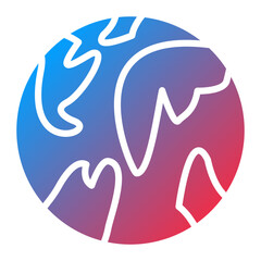 Fototapeta premium Vector Design Globe Icon Style