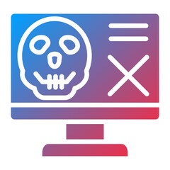 Vector Design Computer Hacked Icon Style