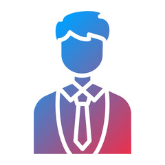 Vector Design CEO Icon Style