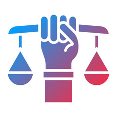 Vector Design Human Rights Icon Style