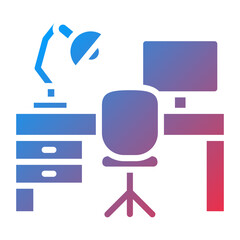 Vector Design Office Icon Style