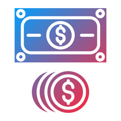 Vector Design Currency Icon Style