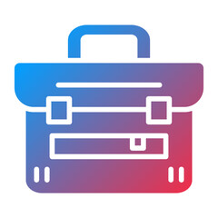 Vector Design Briefcase Icon Style