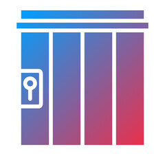 Vector Design Jail Icon Style