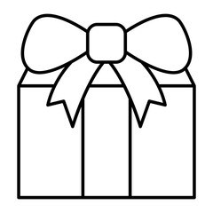Gift box icon