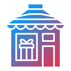 Vector Design Souvenir Shop Icon Style