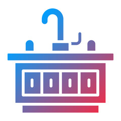 Vector Design Kitchen Sink Icon Style