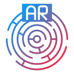 Vector Design Ar Maze Icon Style