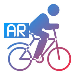 Obraz premium Vector Design Ar Racing Icon Style