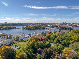 The Nordic Museum and Vasa Museum is museums located on Djurgarden island in central Stockholm, Sweden - 617259013