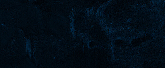 Natural blue slate stone background pattern with high resolution. Top view, copy space, dark blue rough grainy stone or concrete wall texture background.