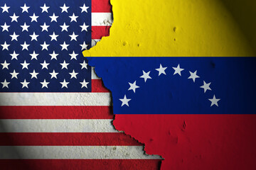Relations between America and Venezuela. America vs Venezuela.